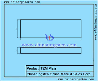 TZM Plate Drawing