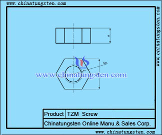 TZM Screw Drawing